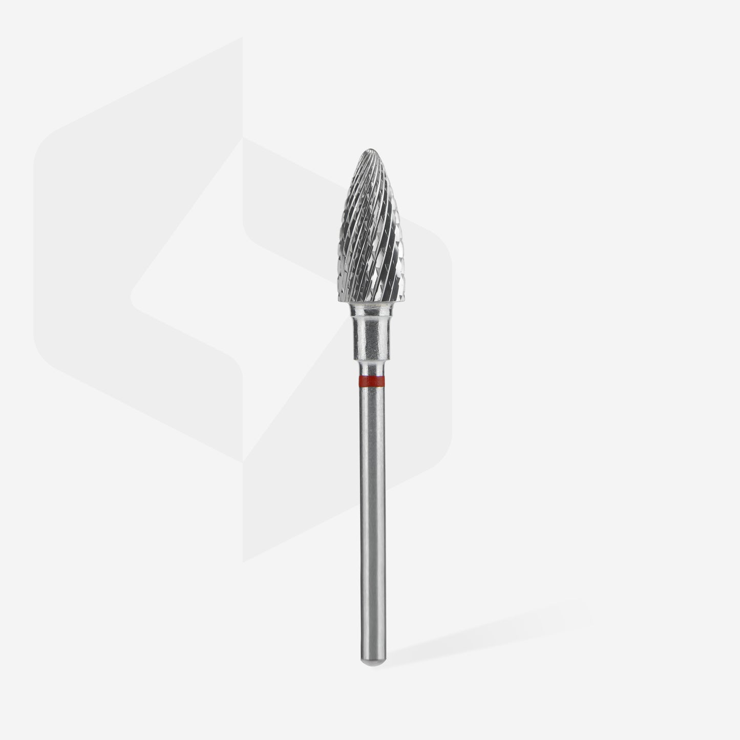 Punta Carbide Pigna Rosso, diametro 6mm-lunghezza 14mm 2