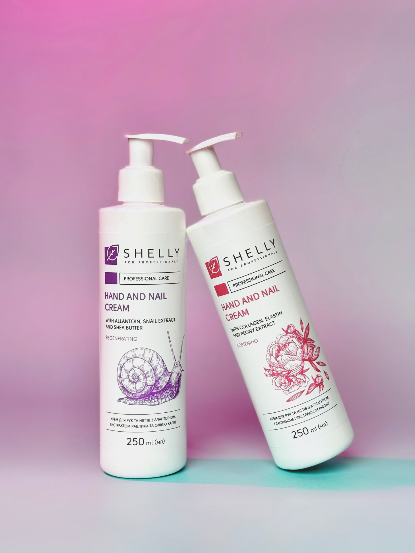 Crema mani e unghie Shelly con allantoina, estratto di lumaca e burro di karitè 250 ml 5