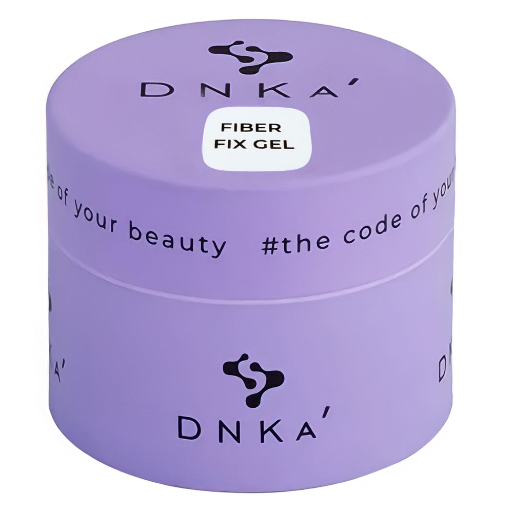 Boccetta di DNKà Fiber FIX Gel da 5 ml, gel armato con fibre per riparare le unghie