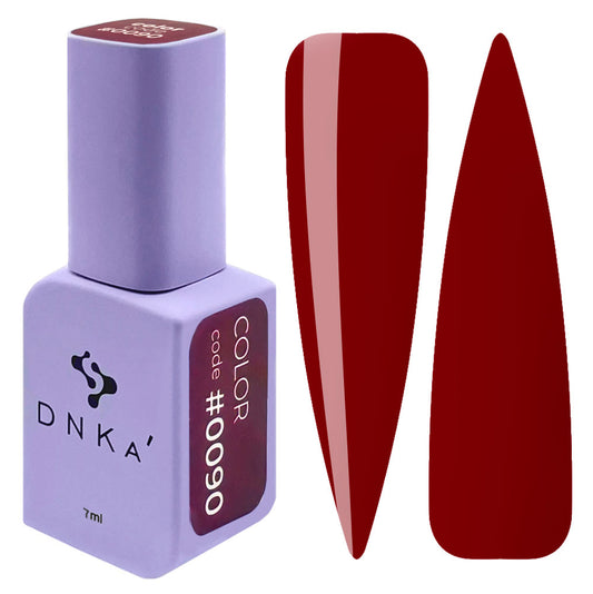 Color Gel Polish DNKà #0090 7 ml rosso intenso effetto lucido