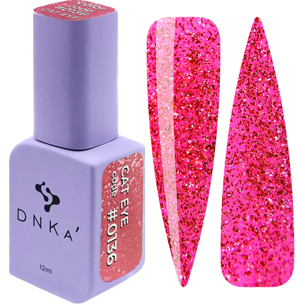 POLISH GEL DNKà CAT EYE 12ml #0136