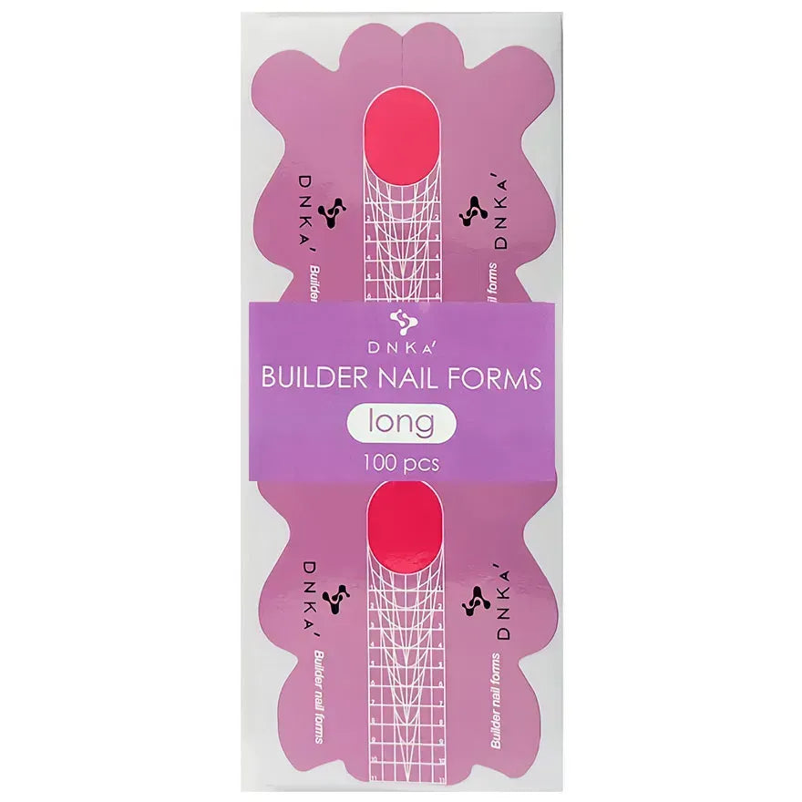 PAPER BUILDER NAIL FORMS DNKà LONG 100pz
