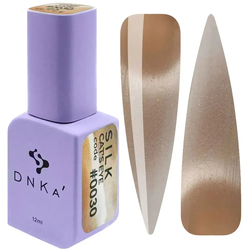 COLOR GEL POLISH CAT'S EYE DNKà 0030 SILK 12ml