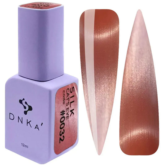 COLOR GEL POLISH CAT'S EYE DNKà 0032 SILK 12ml