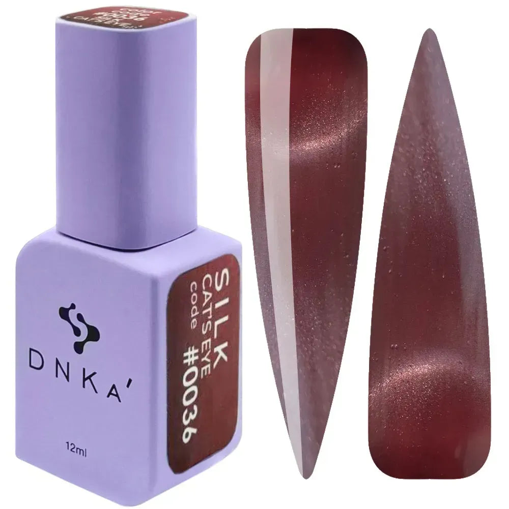 COLOR GEL POLISH CAT'S EYE DNKà 0036 SILK 12ml