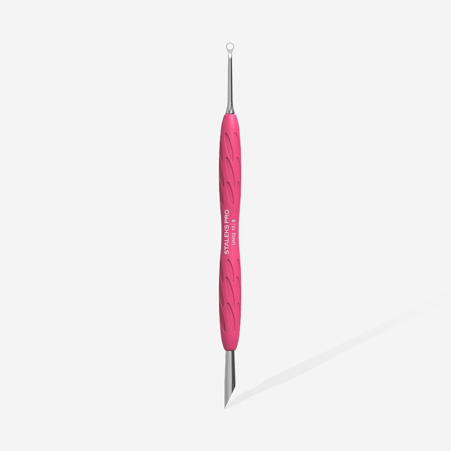 Spingi cuticole Gummy con manico in silicone UNIQ 11 TYPE 2 (spingi smussato e ad anello)
