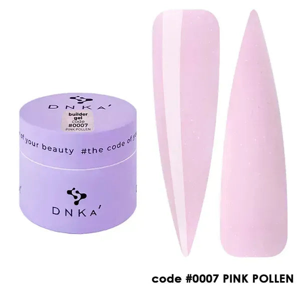 BUILDER GEL NEW FORMULA DNKà 0007 PINK POLLEN 30ml