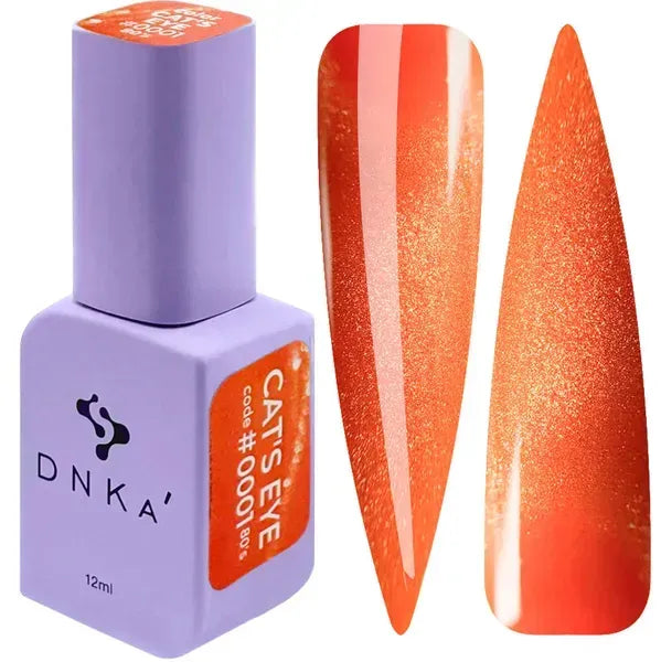 COLOR GEL POLISH CAT'S EYE DNKà 0001 80's 12ml
