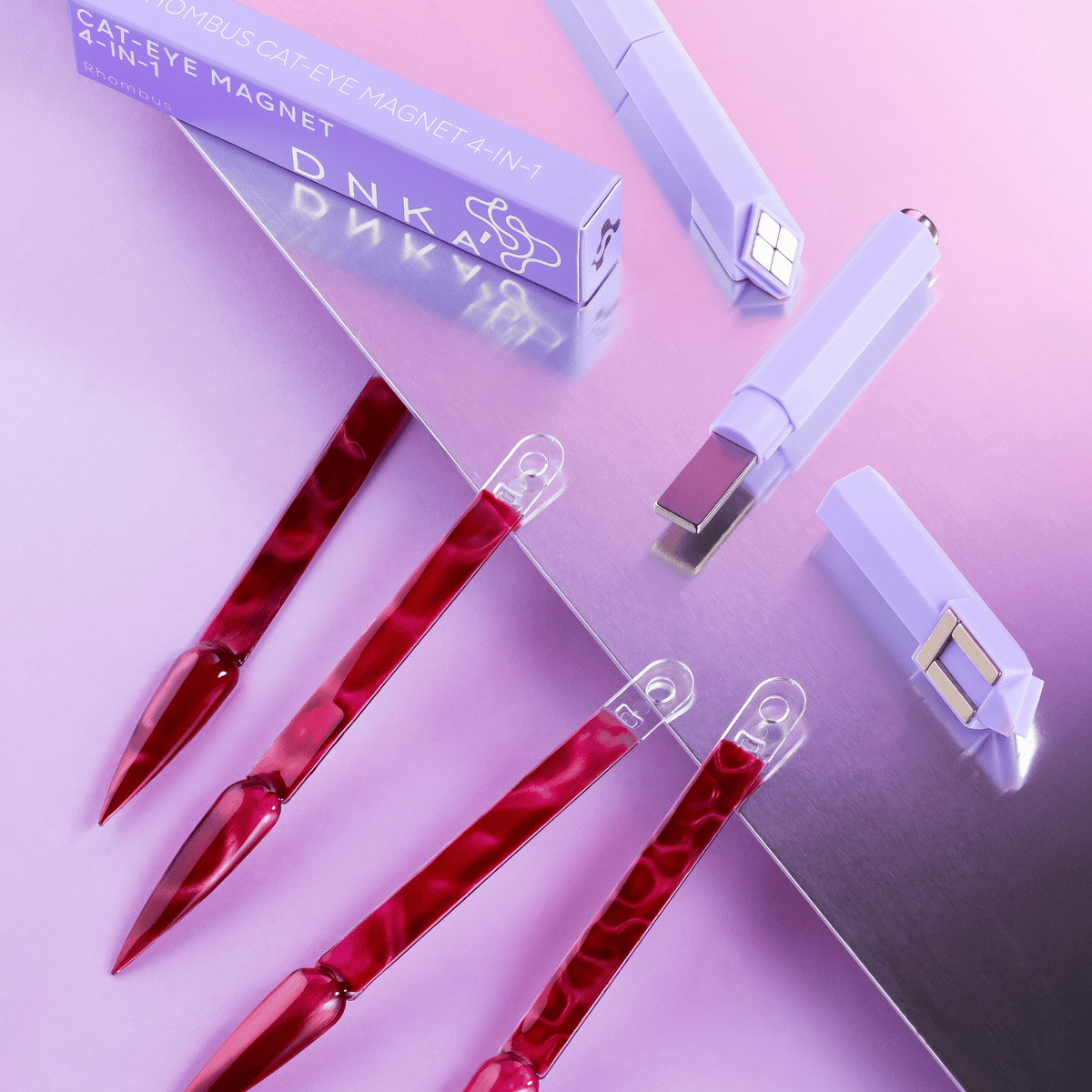 Quattro forme magnetiche del Magnete Cat Eye DNKà Rhombus 4-in-1