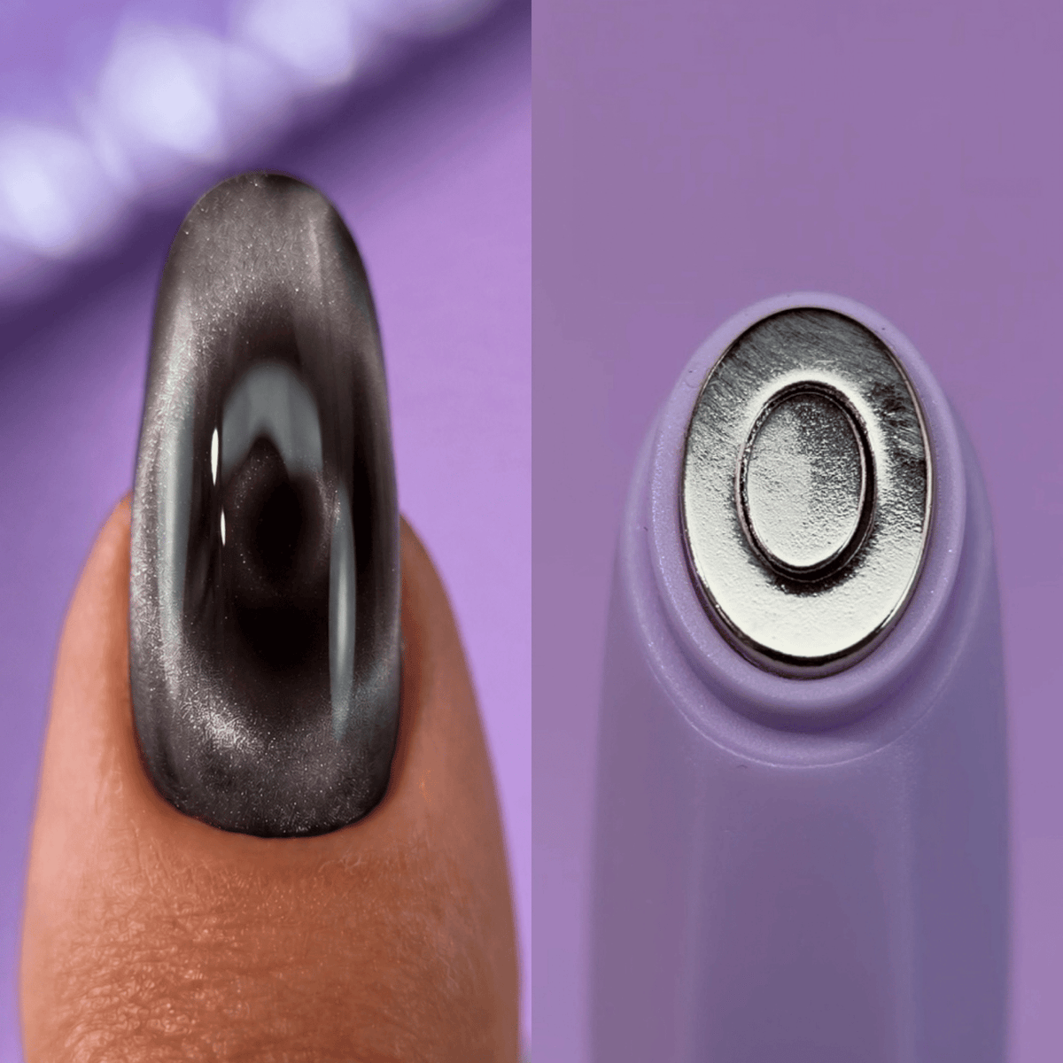 Dettaglio magnete circolare DNKà Ring Shaped per effetto Cat Eye