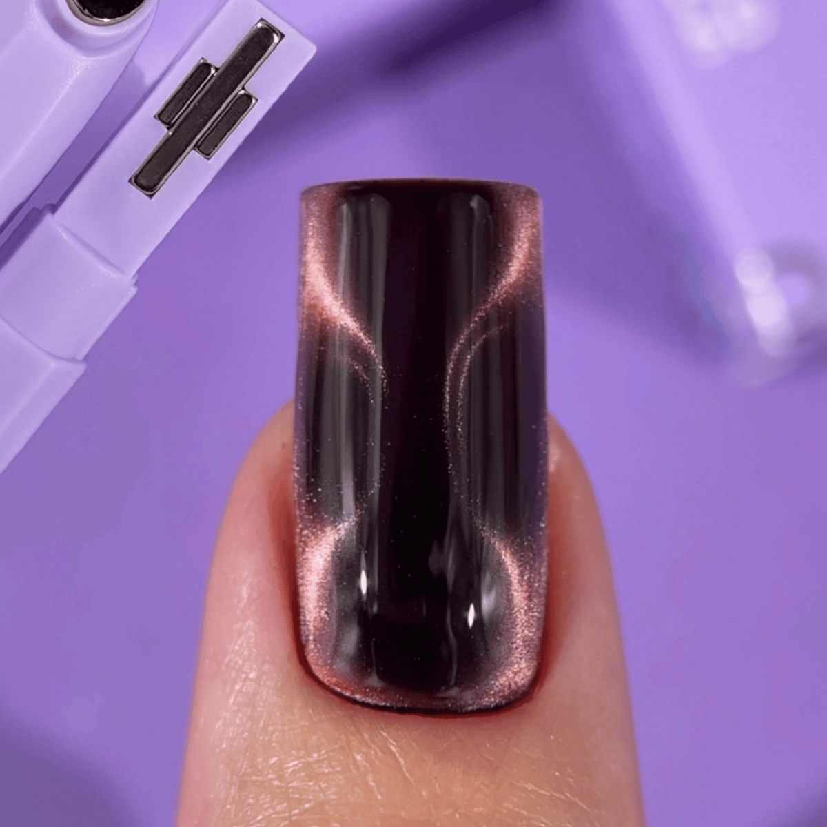 Esempi di effetti magnetici creati con Magnete Cat Eye DNKà 3-in-1