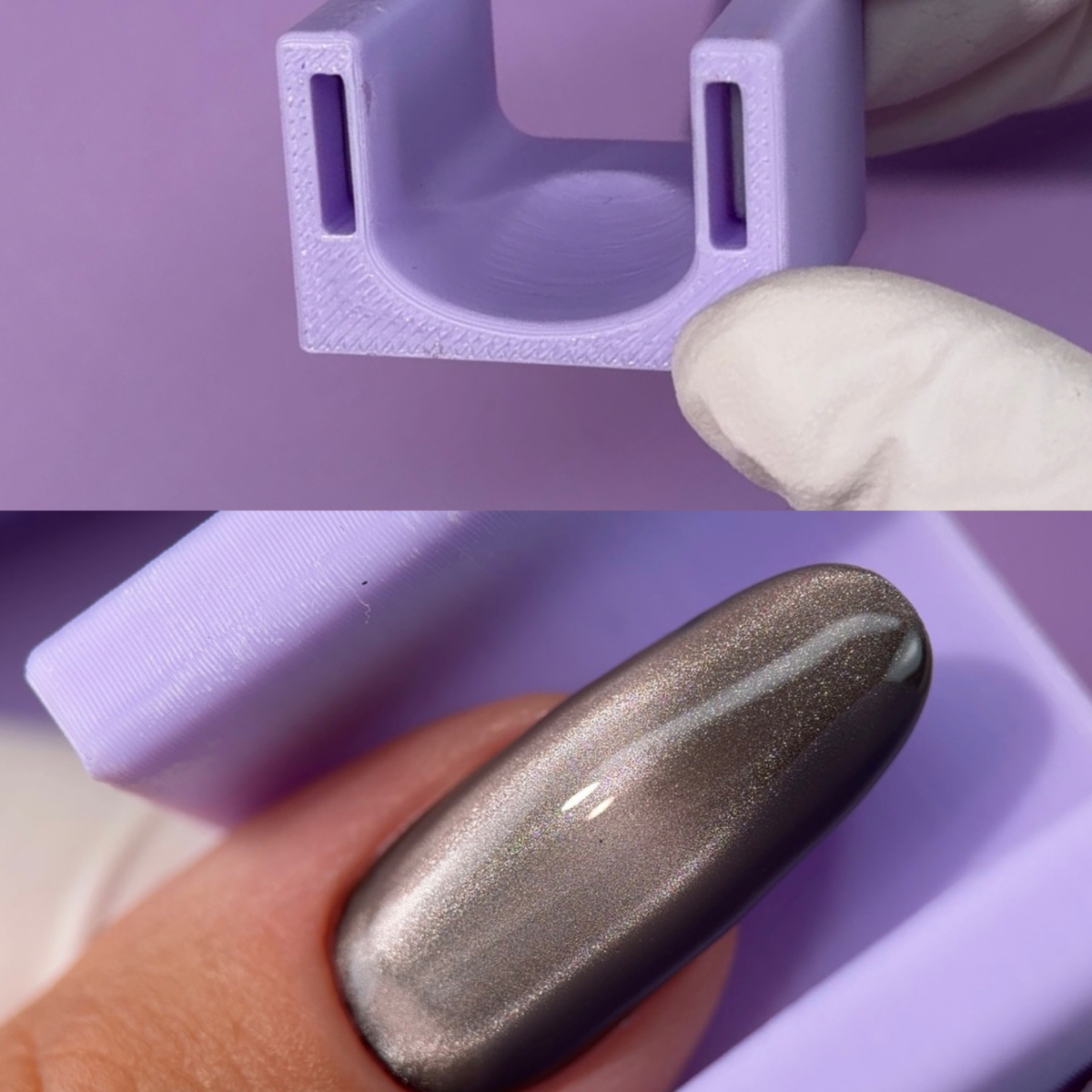 Utilizzo del Magnete DNKà 5D sotto il dito