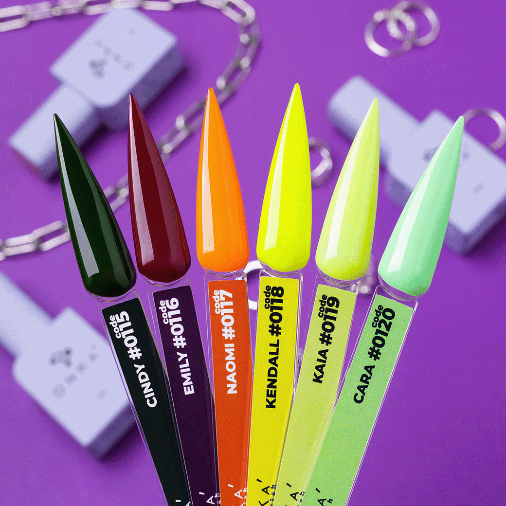 Colori DNKà Gel Polish della collezione Fashion Dozen