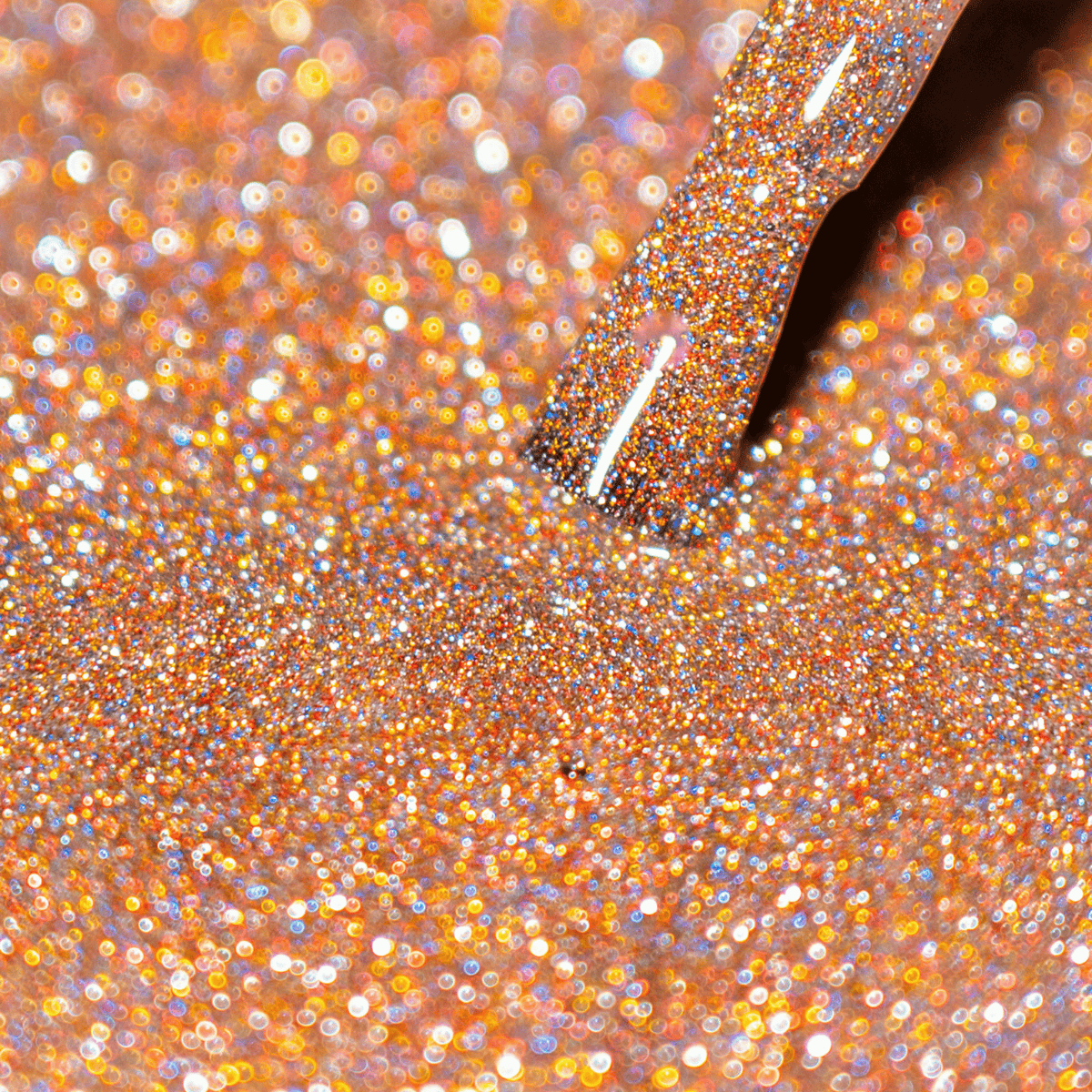 Swatch DNKà Autumn Kiss #0141 marrone caldo con glitter flash