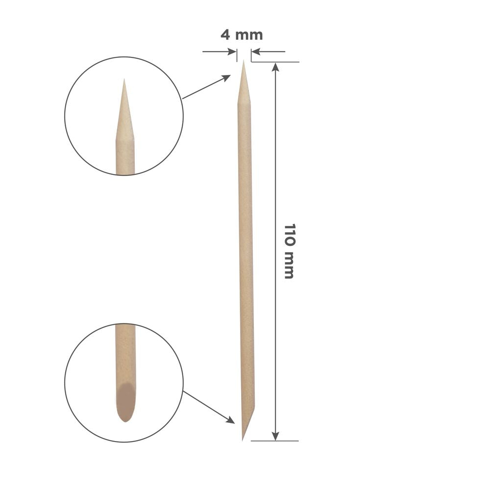 Bastoncini d'arancio STALEKS PRO 110mm (100pz) 3
