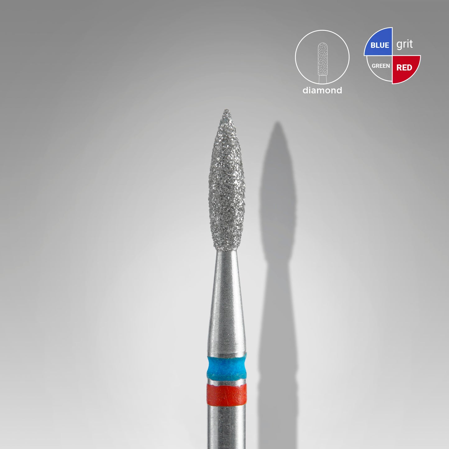 Punta diamantata fiamma DUO