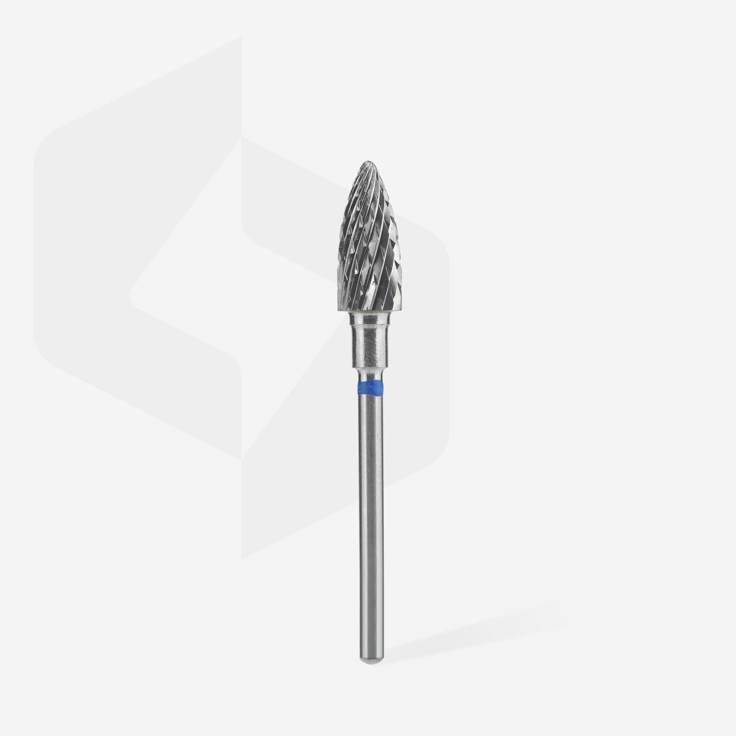 Punta carbide pigna blu diametro 6mm- lunghezza 14mm 2