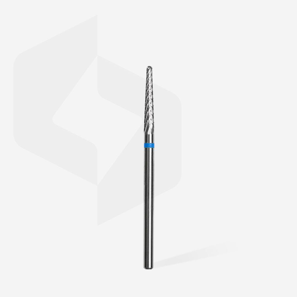 Punta Carbide Cono BLU diametro 2,3mm- lunghezza 14mm