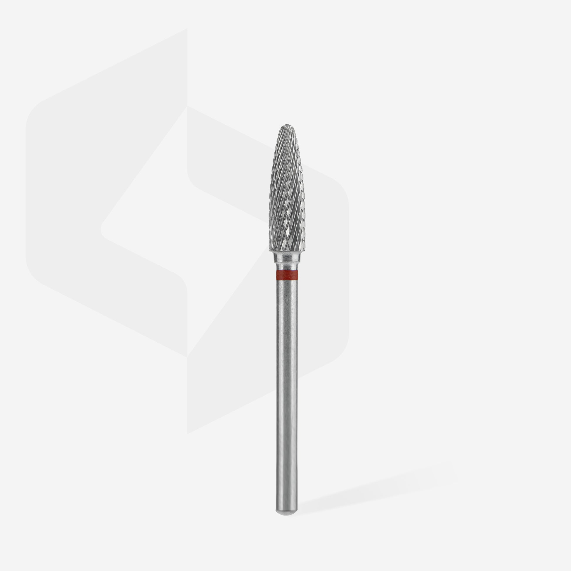 Punta Carbide Conica, Rossa diametro 4mm- lunghezza 14mm 2