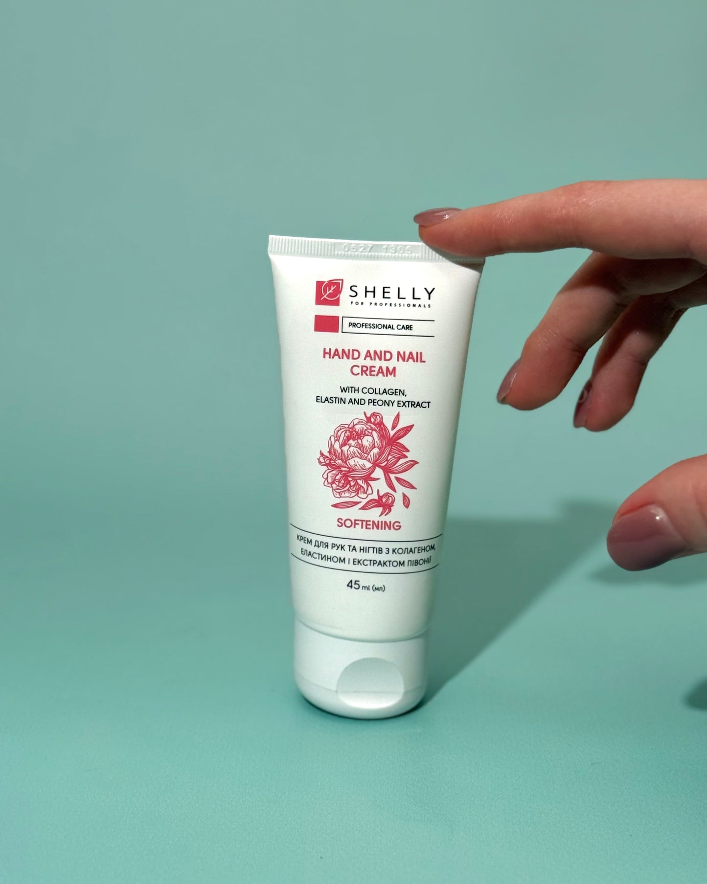 Crema Mani & Unghie con Collagene, Elastina ed Estratto di Peonia Shelly 45 ml 2