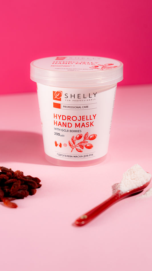 Maschera Mani Idrogel  illuminante con bacche di Goji Shelly 200 gr