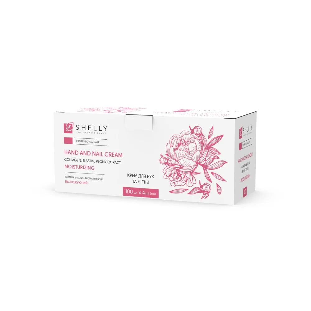 Shelly Crema mani e unghie con collagene, elastina ed estratto di peonia 4 ml x 100 pz. 2