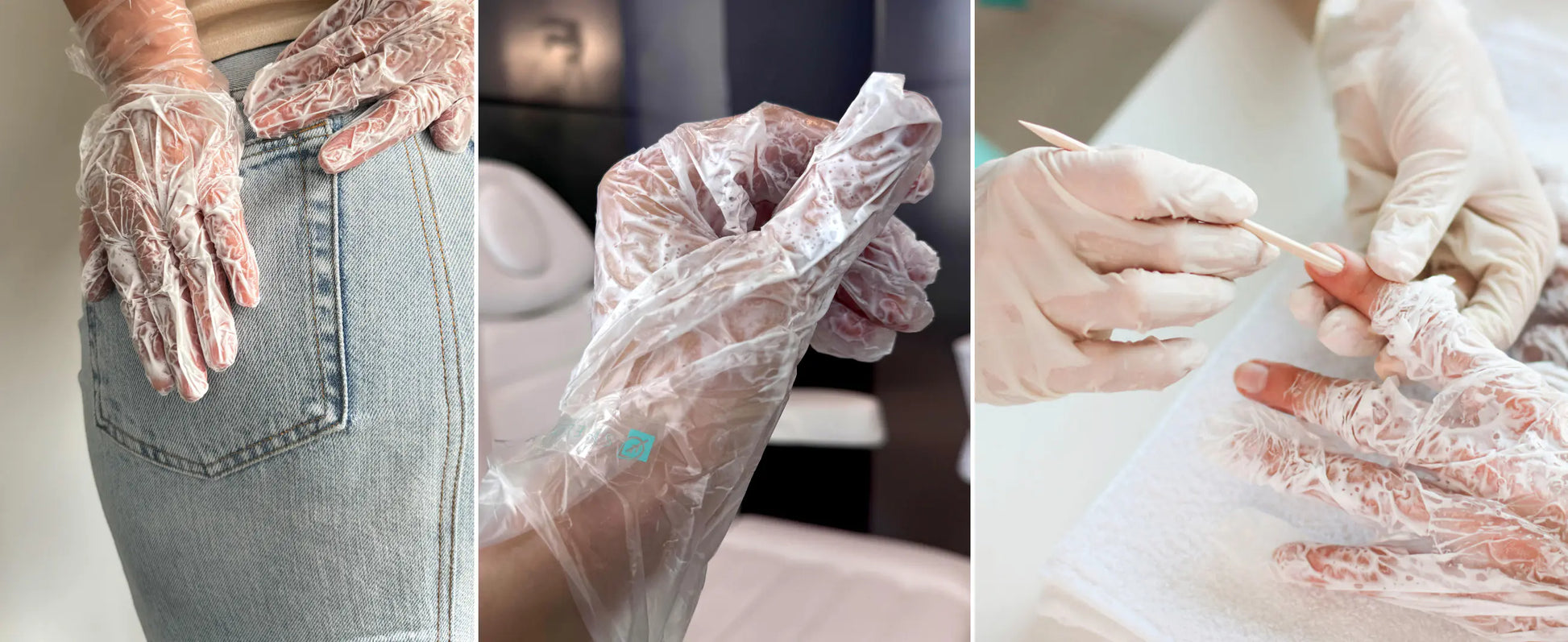 Shelly  guanti monouso per la  manicure 5