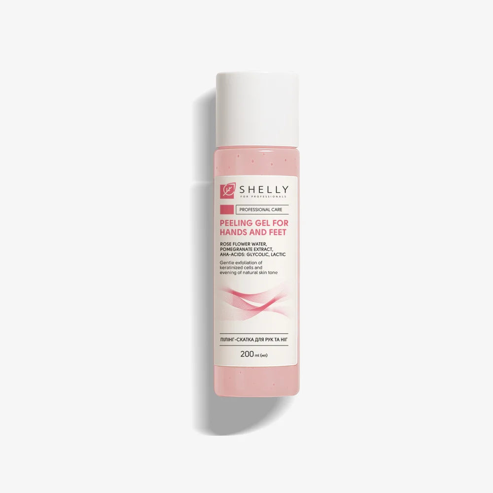 Shelly Peeling per Mani e Piedi con Idrolato di Rosa, Estratto di Melograno e Acidi AHA 200 ml 3