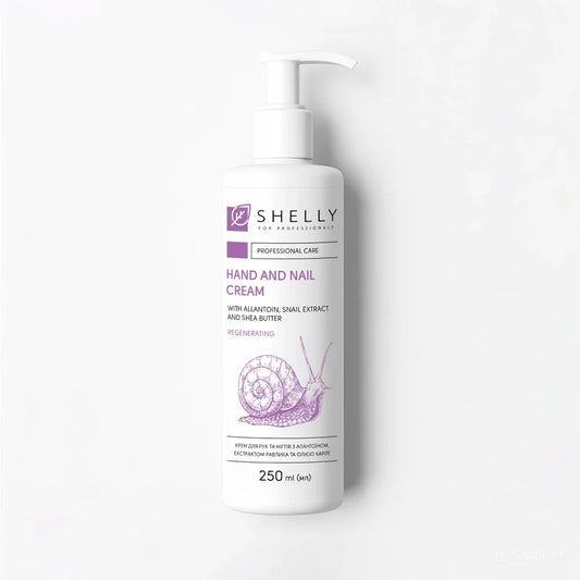 Crema mani e unghie Shelly con allantoina, estratto di lumaca e burro di karitè 250 ml 2