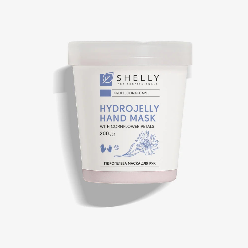 Maschera Mani Idrogel con petali di Fiordaliso Shelly 200gr