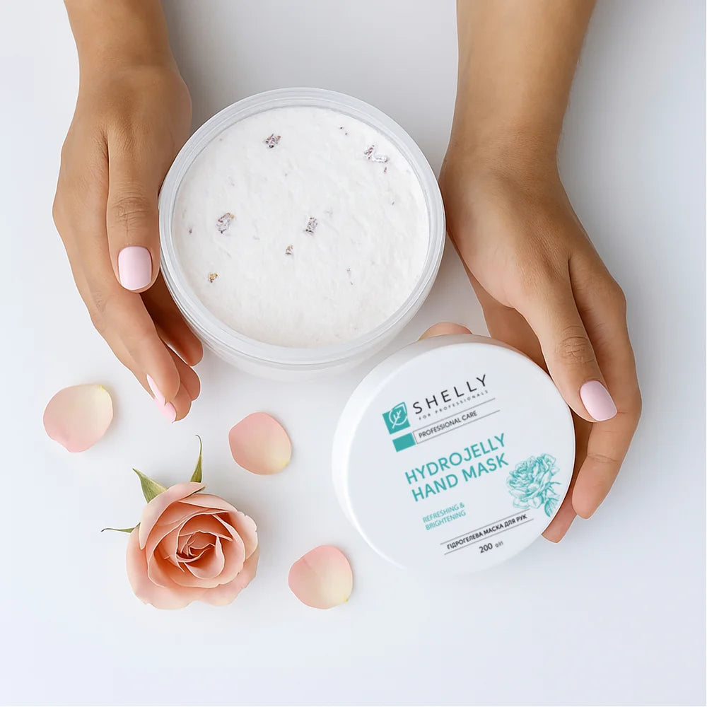 Maschera Mani Idrogel con petali di Rosa Shelly 200gr