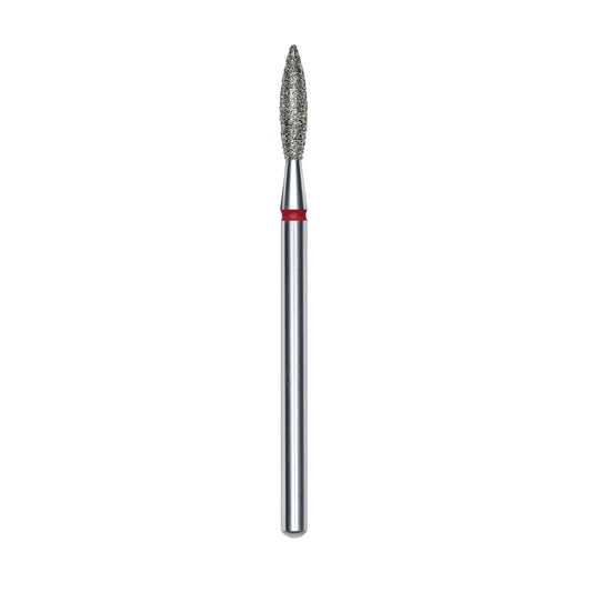 Punta diamantata Fiamma, rosso, diametro 2.3 mm - lunghezza punta 10 mm Rif. FA10R023/10