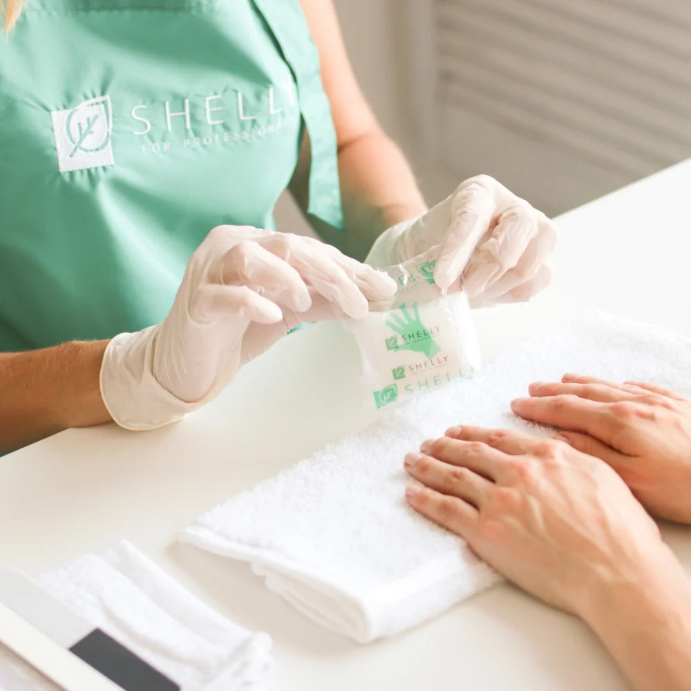 Shelly  guanti monouso per la  manicure 3